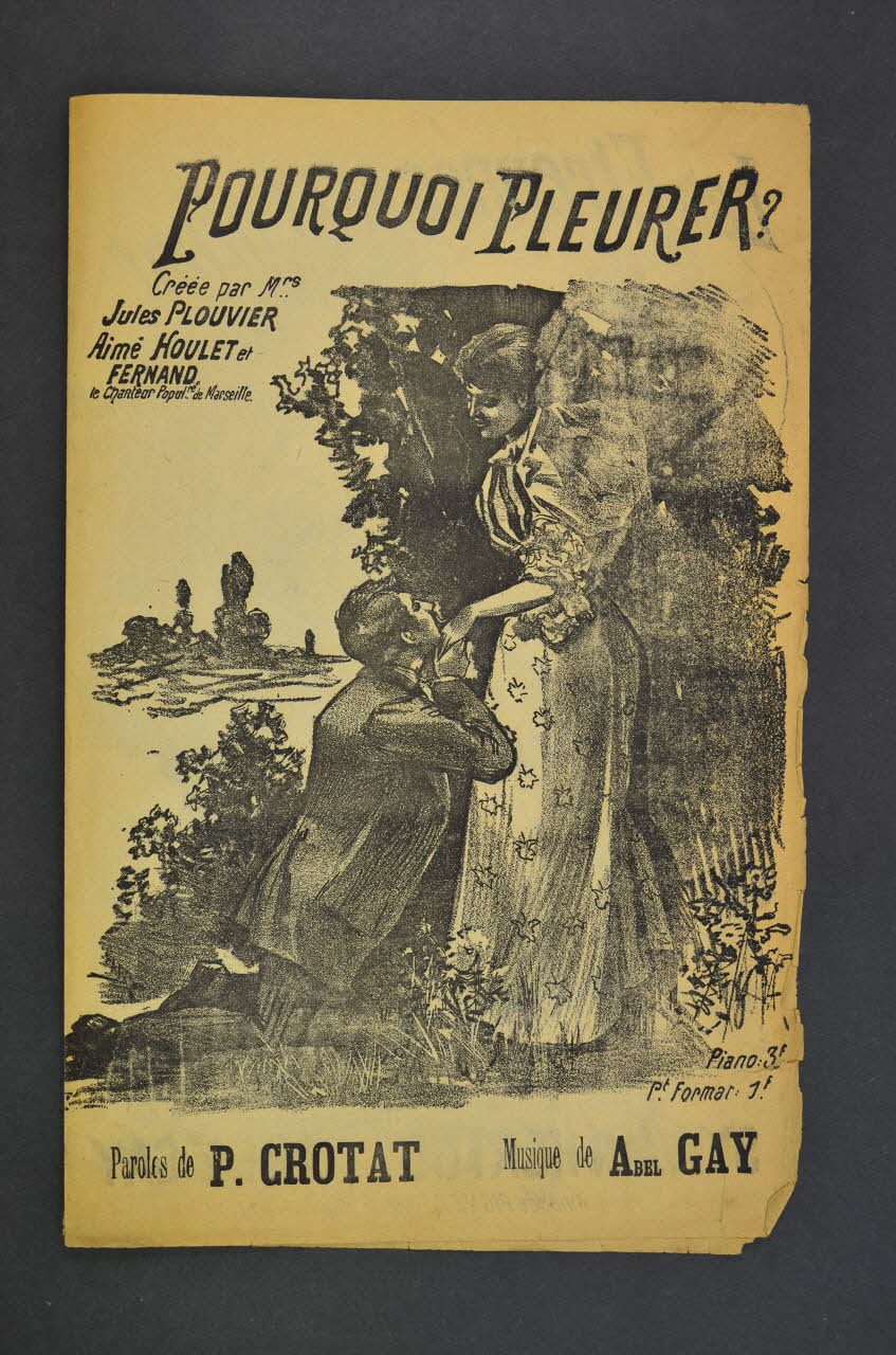 chanson petit format 1966.158.30 Photo Mucem