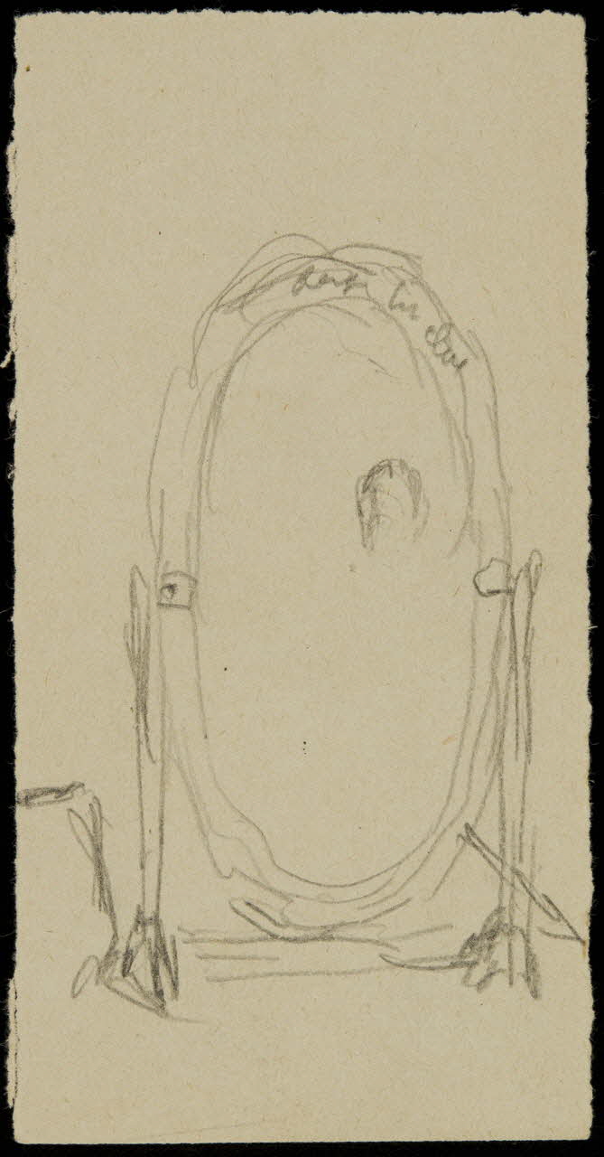 partie d'un ensemble de dessins Miroir 1968.102.769.55 Photo