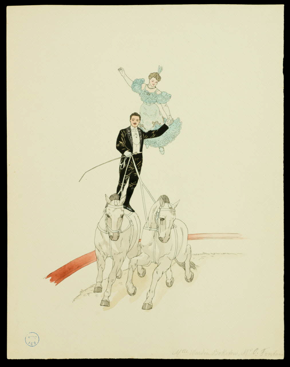 partie d'un ensemble de dessins Mlle Wardia Beketow. Mr C. Fontana 1968.102.791.3 Photo