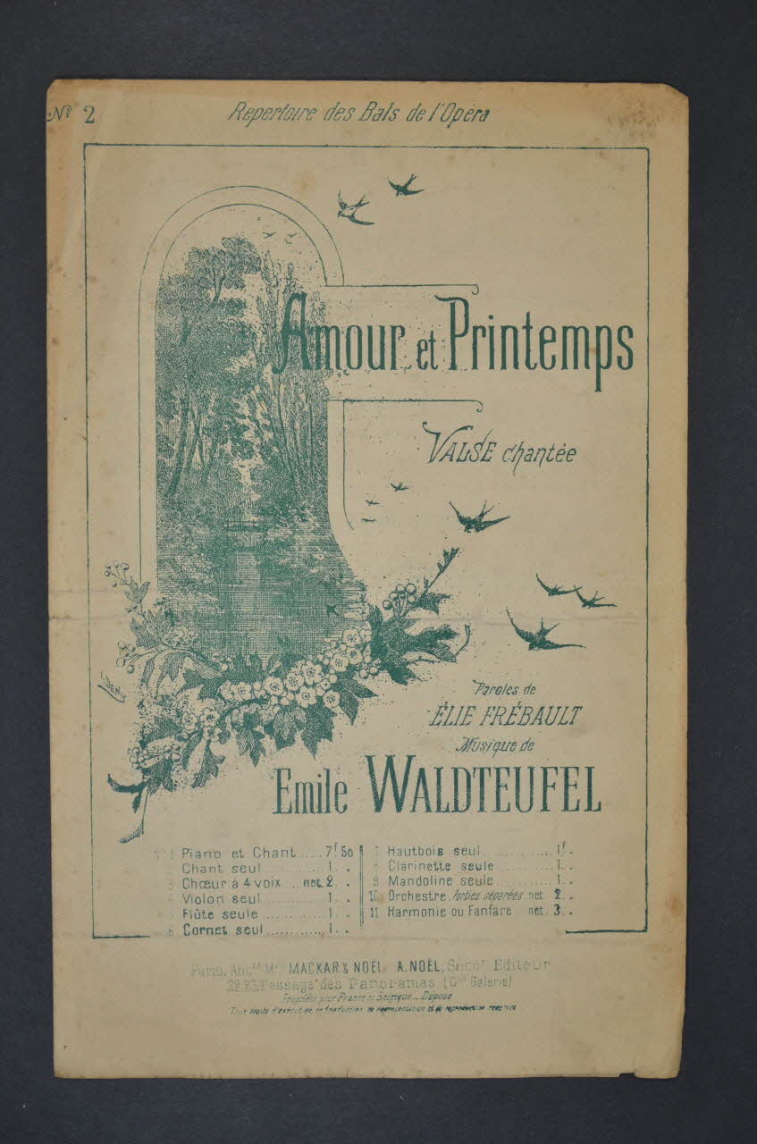 chanson petit format 1966.158.37 Photo Mucem