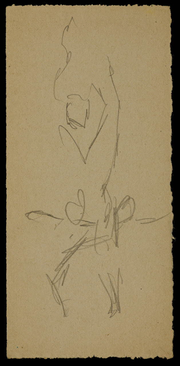 partie d'un ensemble de dessins Mlle Belair 1968.102.796.6 Photo