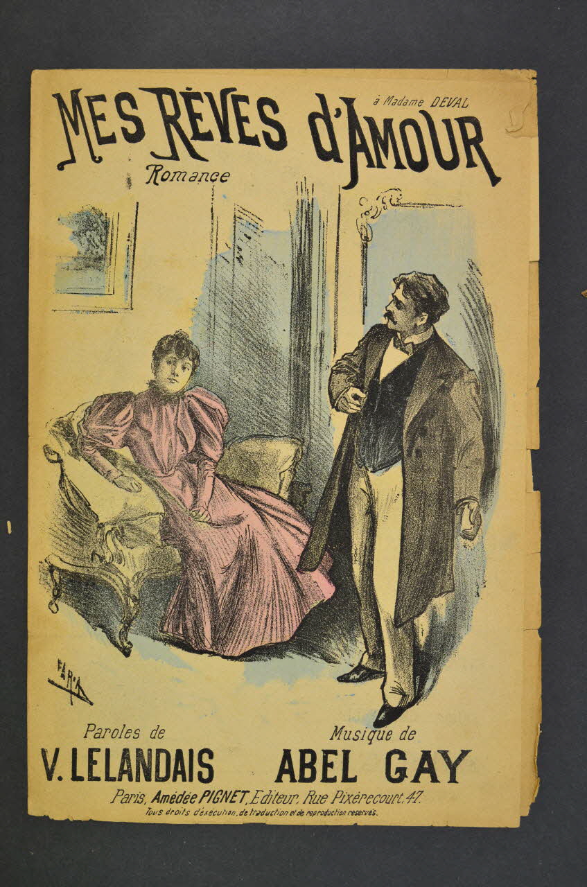 chanson petit format 1966.158.38 Photo Mucem