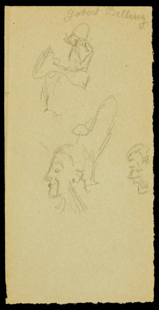 partie d'un ensemble de dessins Gobert Belling 1968.102.825.17 Photo