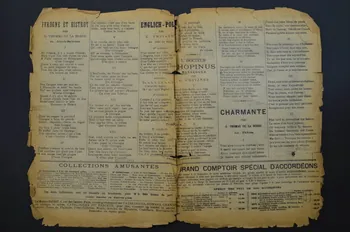 chanson petit format 1966.158.47  Photo Mucem