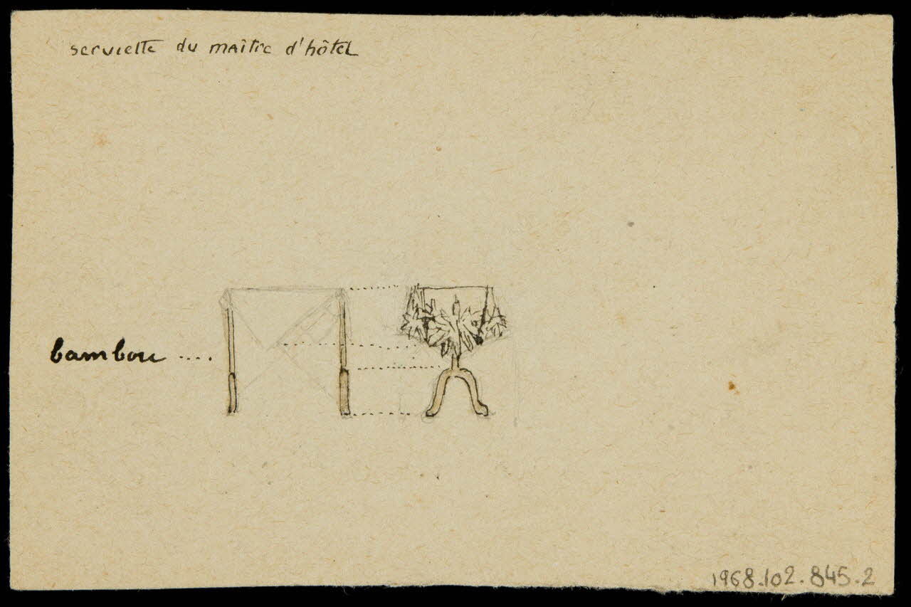 partie d'un ensemble de dessins les Bernard 1968.102.845.2 Photo