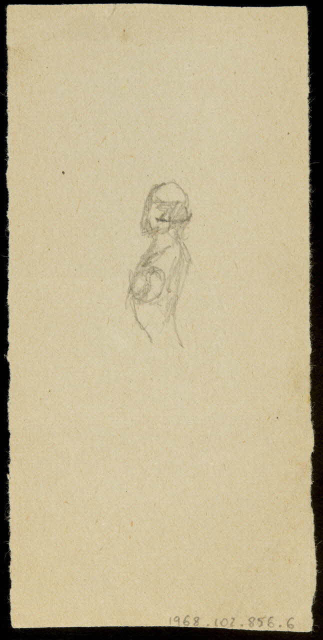 partie d'un ensemble de dessins Croquis 1968.102.856.6 Photo