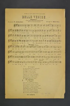 chanson petit format 1966.158.48  Photo Mucem