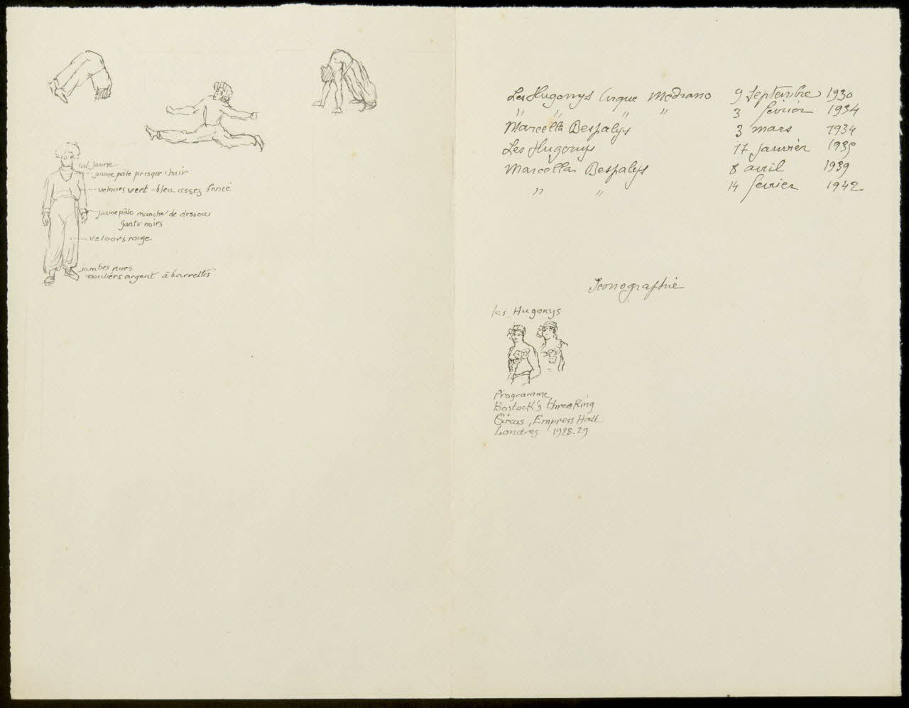 partie d'un ensemble de dessins Marcella Bespalys et partner 1968.102.858 Photo
