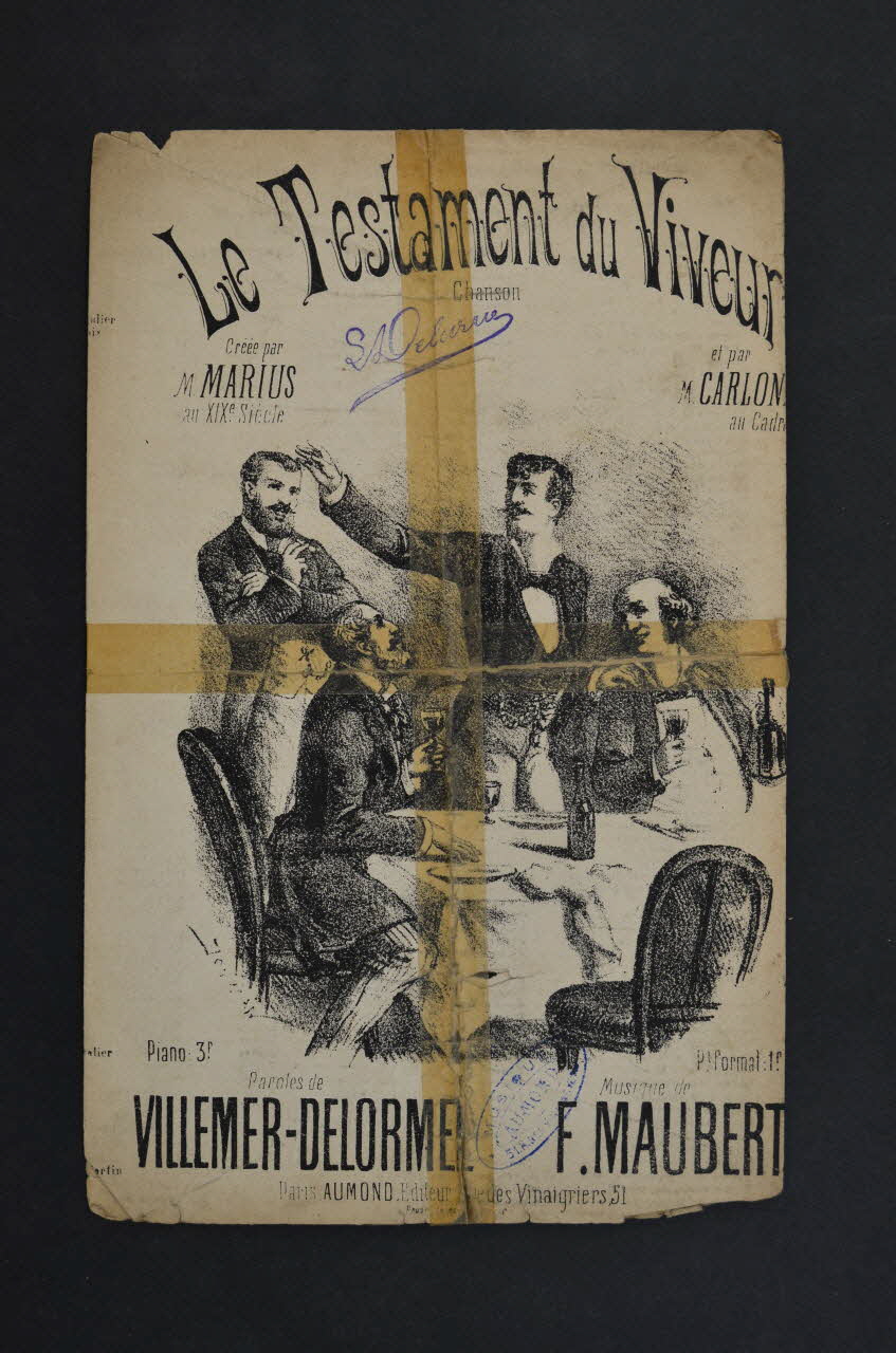 chanson petit format 1966.158.49 Photo Mucem