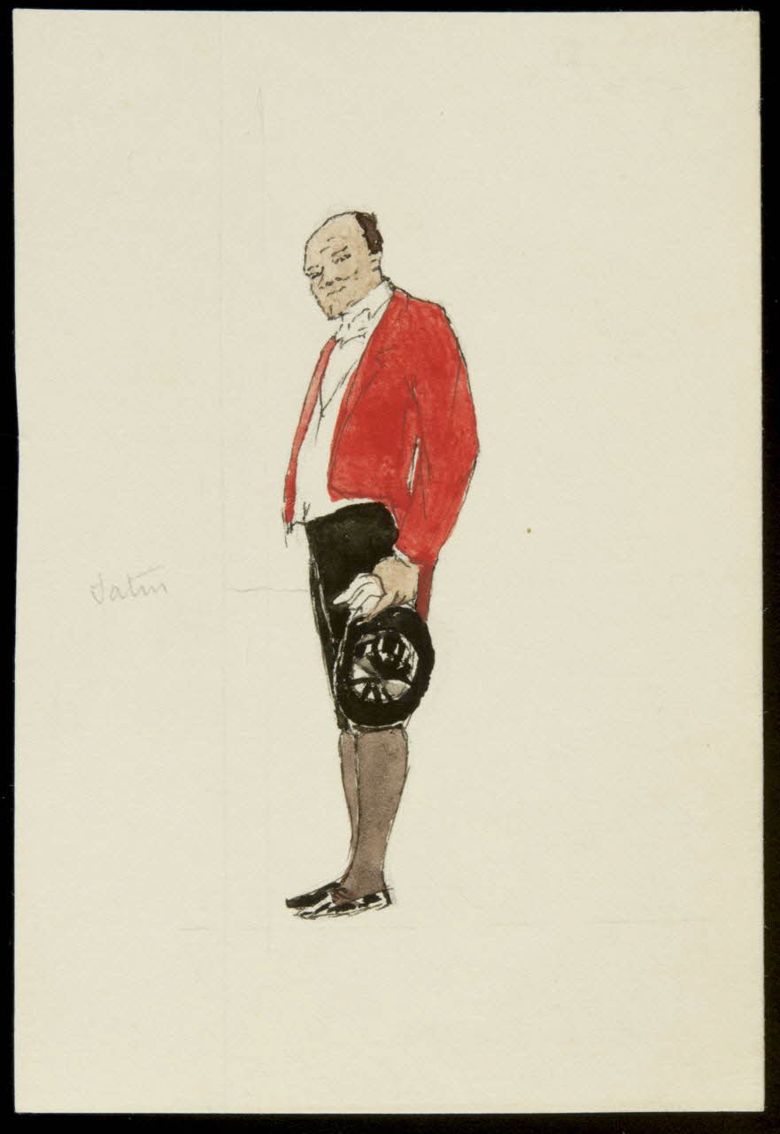 partie d'un ensemble de dessins Bilboquet 1968.102.865.1 Photo