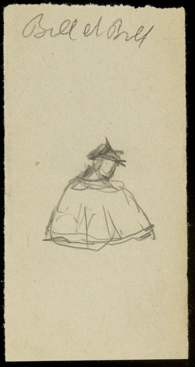 partie d'un ensemble de dessins Bill et Bill 1968.102.868.2 Photo