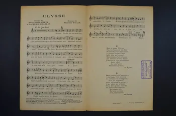 Albert Willemetz ; Jacques Charles ; Maurice Yvain ; Jane Marnac ; Francis F. Salabert chanson petit format Île-de-France, France 1923 1966.158.5 Photo Mucem