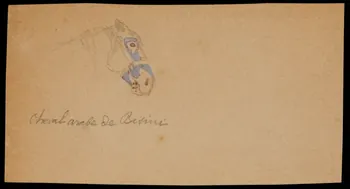 partie d'un ensemble de dessins Cheval arabe de Bisini 1968.102.881 Photo