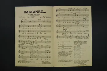 chanson petit format 1965.163.25 Photo Mucem
