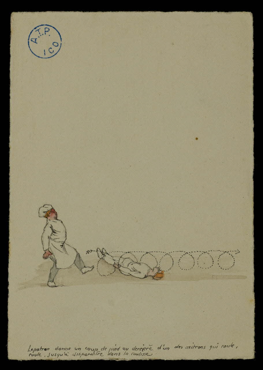 partie d'un ensemble de dessins Les Bogannys 1968.102.902 Photo