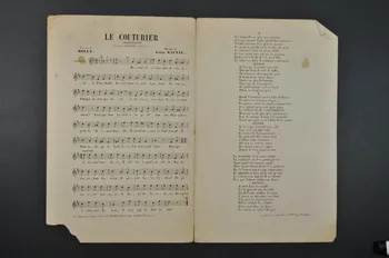chanson petit format 1966.158.53 Photo Mucem