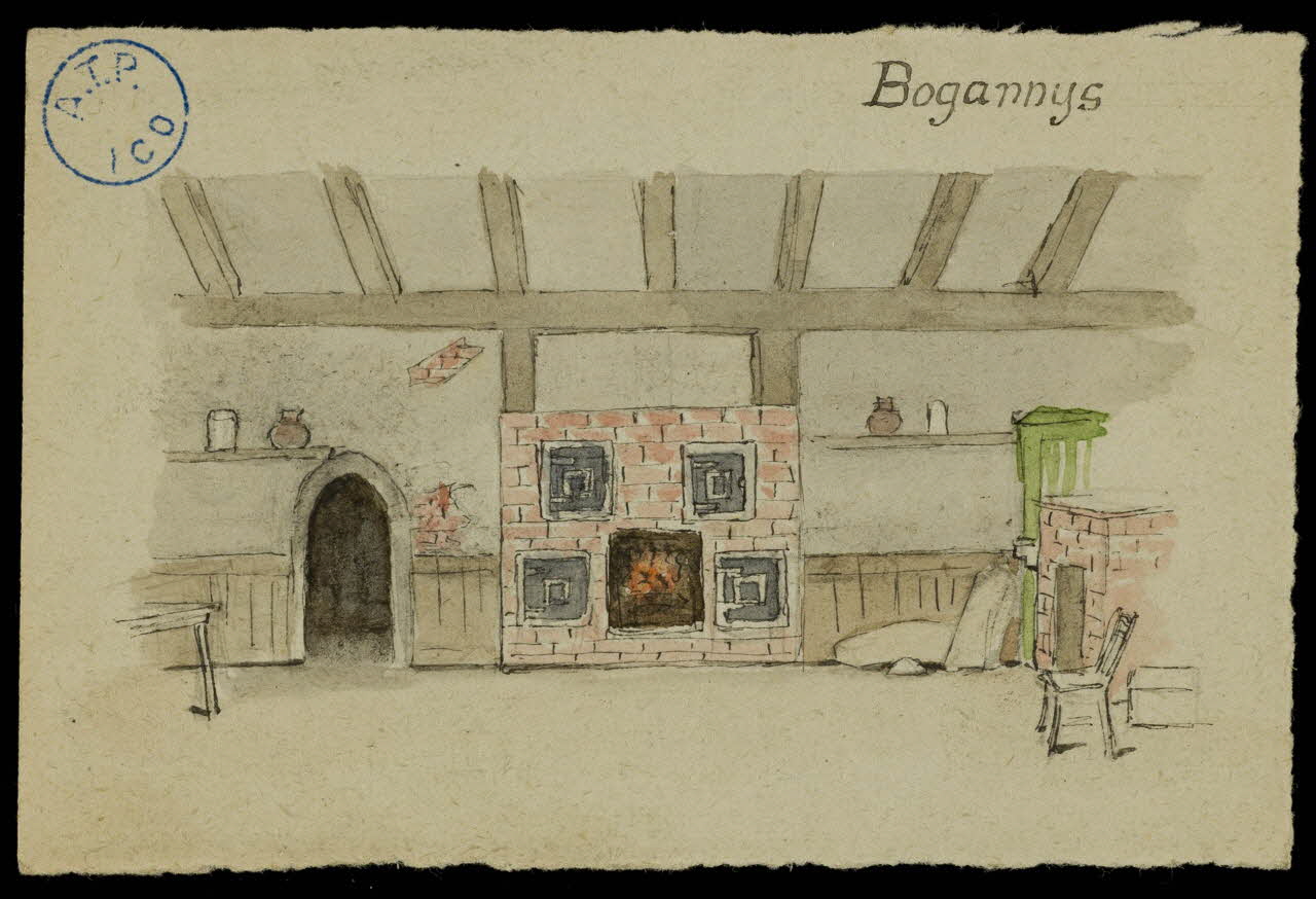 partie d'un ensemble de dessins Bogannys 1968.102.906 Photo