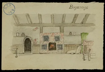 partie d'un ensemble de dessins Bogannys 1968.102.906  Photo