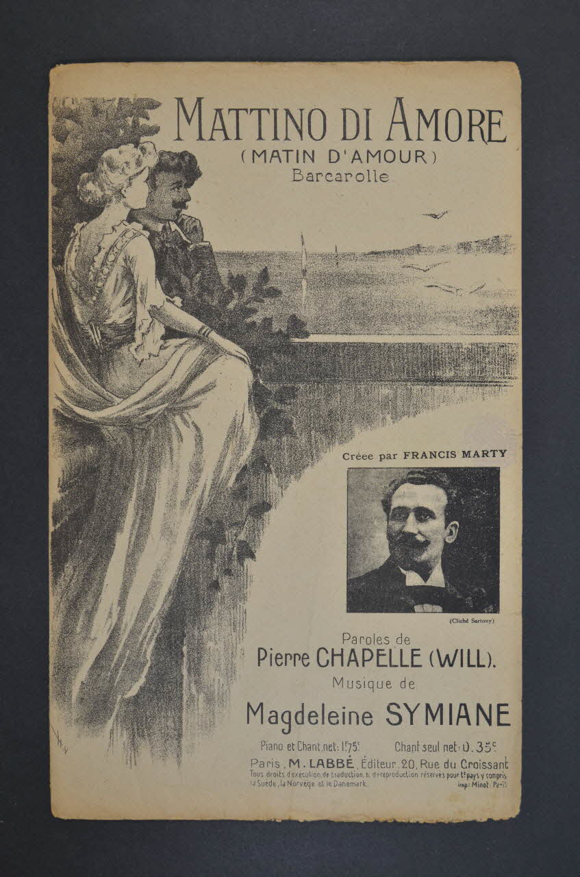 chanson petit format 1965.163.35 Photo Mucem