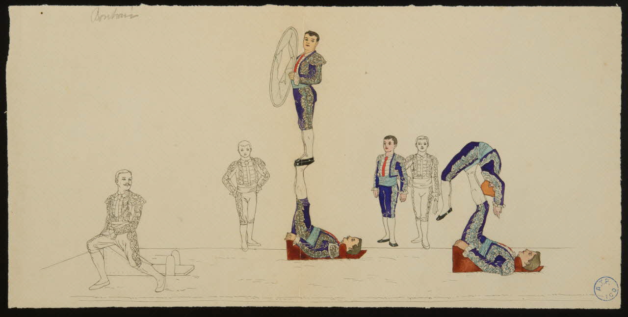 partie d'un ensemble de dessins Bonhair 1968.102.922.4 Photo