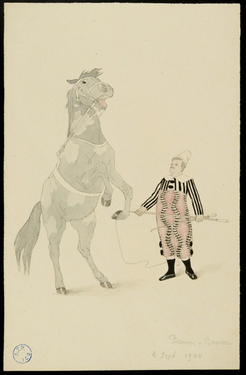 partie d'un ensemble de dessins Boum-Boum 1968.102.939.2 Photo