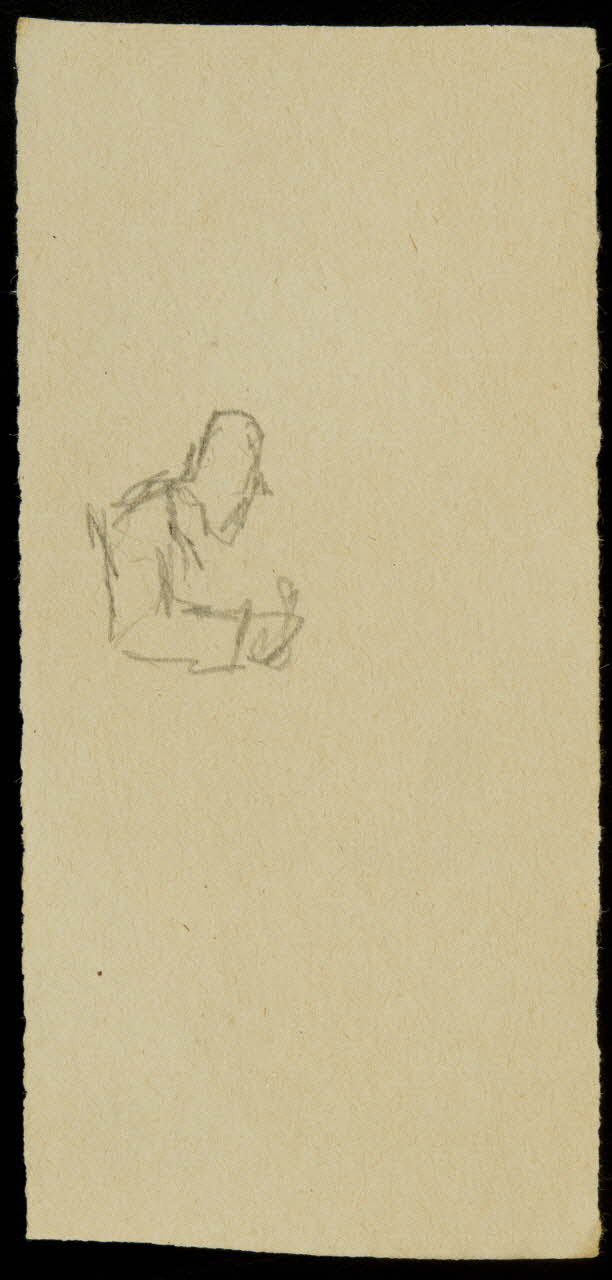 partie d'un ensemble de dessins Esquisses de personnages 1968.102.942.21 Photo