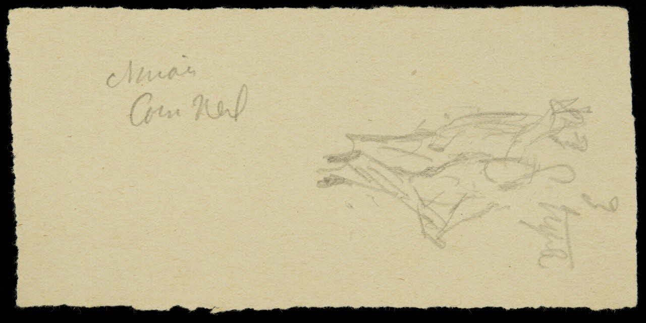 partie d'un ensemble de dessins Recordier Boulicot 1968.102.944.12 Photo