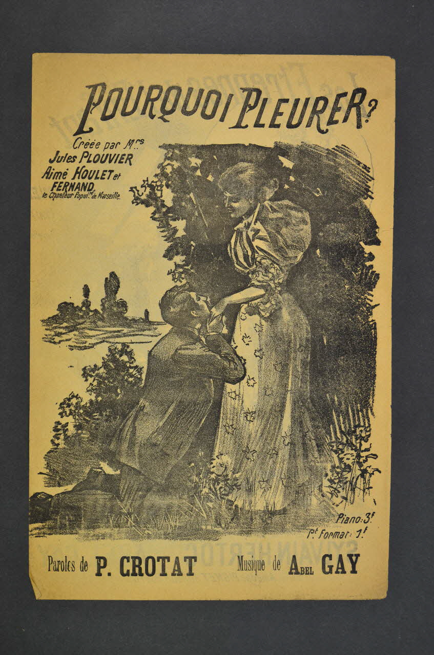 chanson petit format 1966.158.64 Photo Mucem