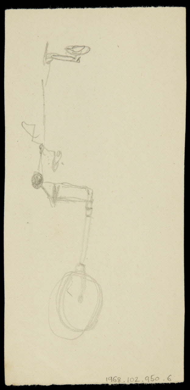 partie d'un ensemble de dessins Ebauches de dessins 1968.102.950.6 Photo