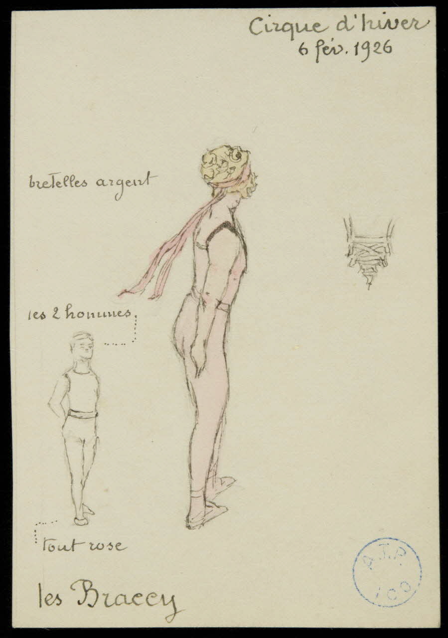 partie d'un ensemble de dessins les Bracey 1968.102.952 Photo