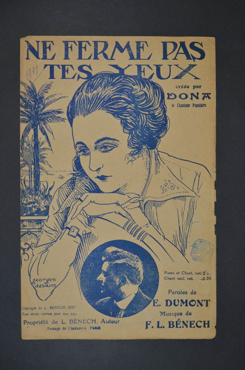 chanson petit format 1965.163.8 Photo Mucem