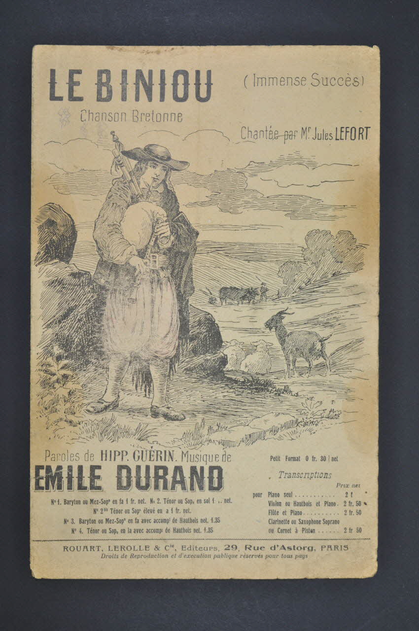 chanson petit format 1965.164.12 Photo Mucem