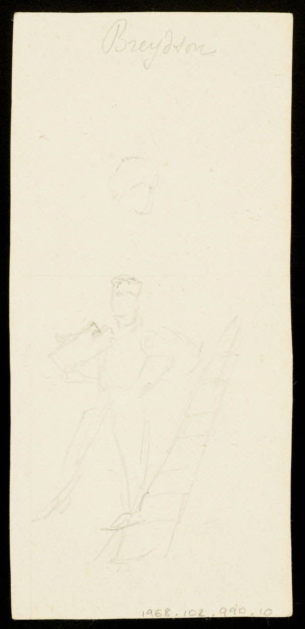 partie d'un ensemble de dessins Breydson 1968.102.990.10 Photo