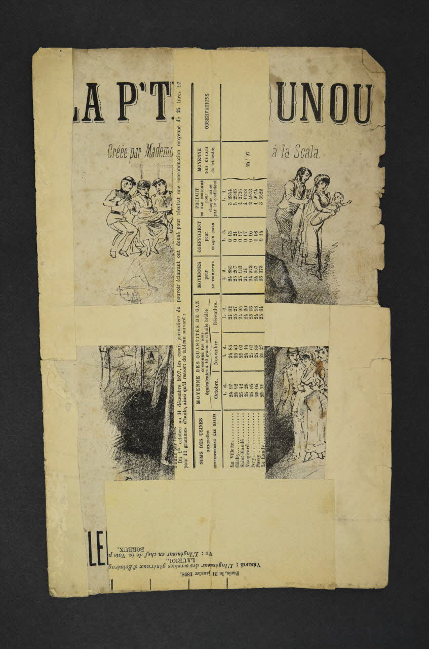 chanson petit format 1966.158.71 Photo Mucem