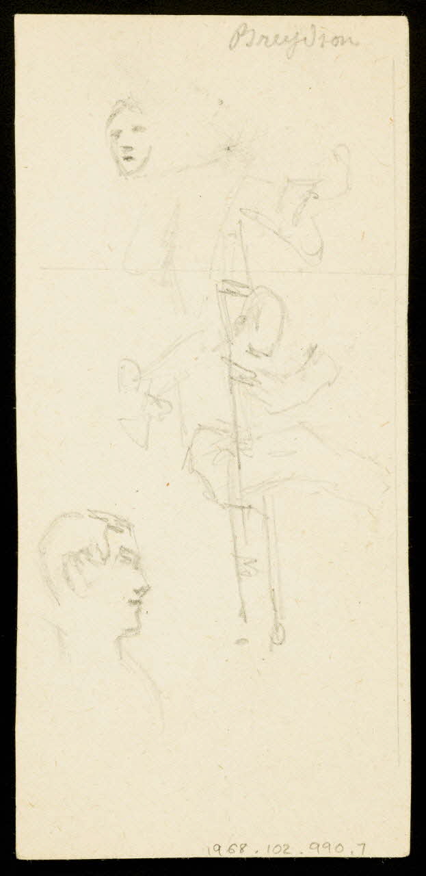 partie d'un ensemble de dessins Breydson 1968.102.990.7 Photo