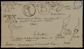 partie d'un ensemble de dessins Les Briatore 1968.102.995.1 Photo