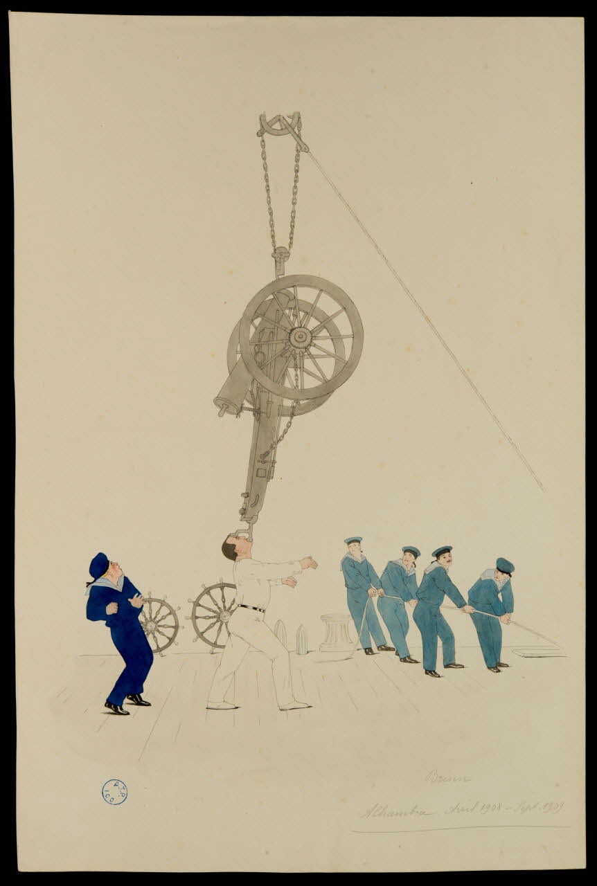 partie d'un ensemble de dessins Brinn 1968.102.999 Photo