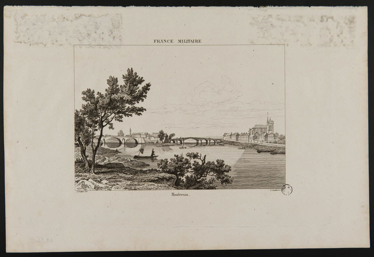 estampe FRANCE MILITAIRE  Montereau 1968.35.19 Photo