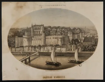 estampe CHATEAU D'AMBOISE 1968.35.20  Photo