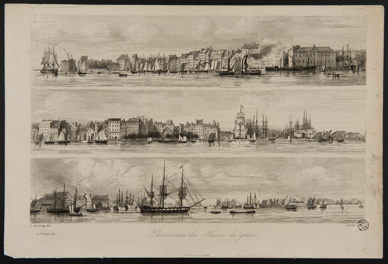 estampe Panorama du Havre-de-grâce 1968.35.22 Photo