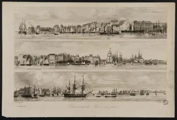 estampe Panorama du Havre-de-grâce 1968.35.22  Photo