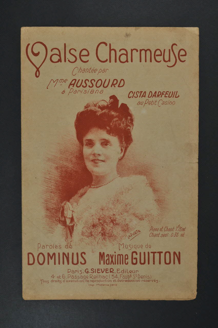 chanson petit format 1965.164.14 Photo Mucem