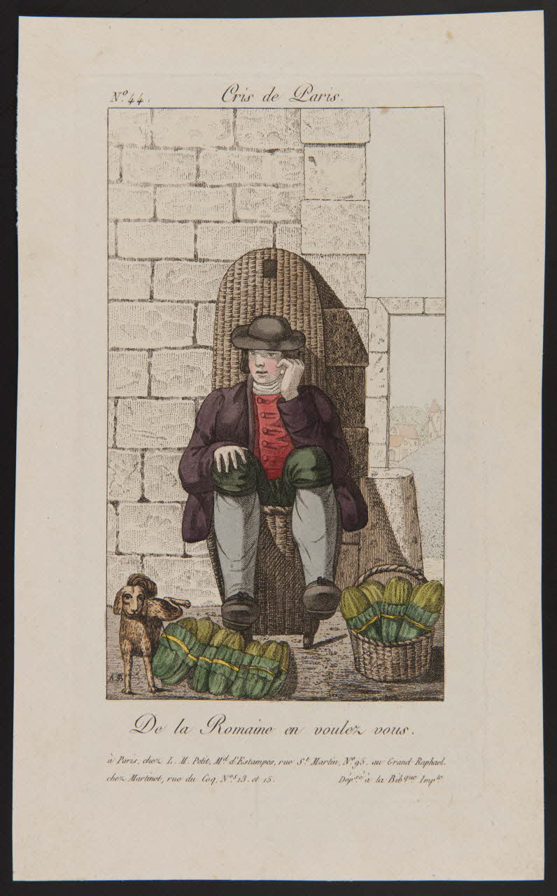 estampe De la Romaine en voulez vous. 1968.36.39 Photo
