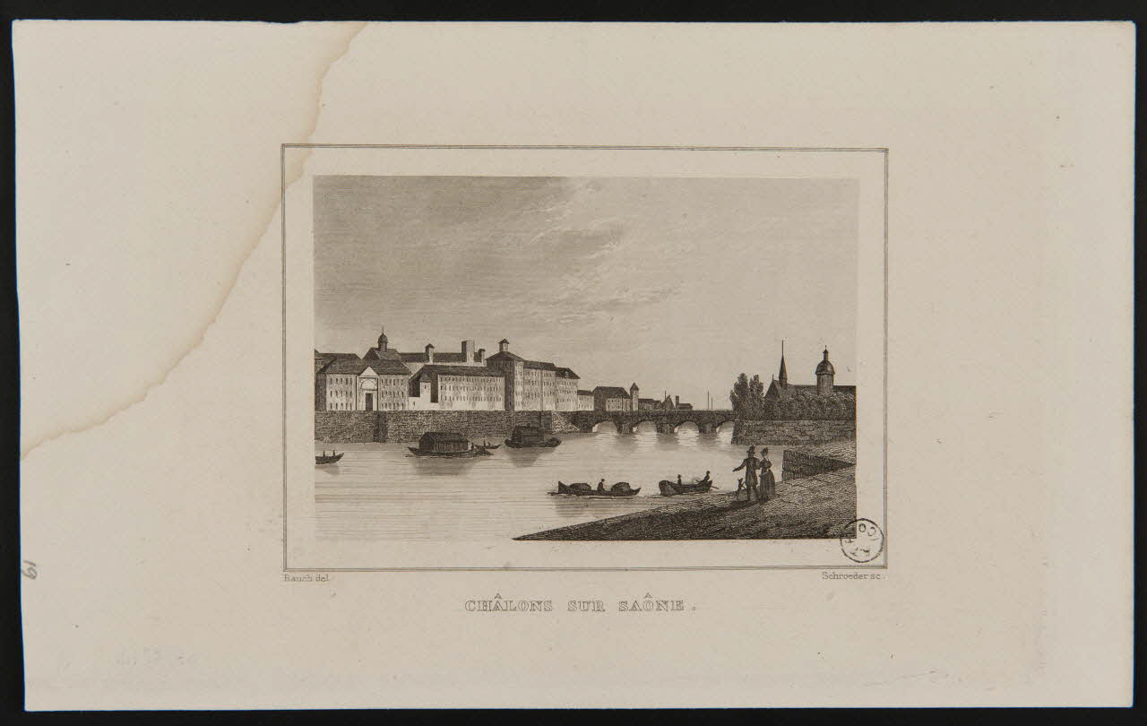 estampe CHÂLON SUR SOÂNE. 1968.37.101 Photo