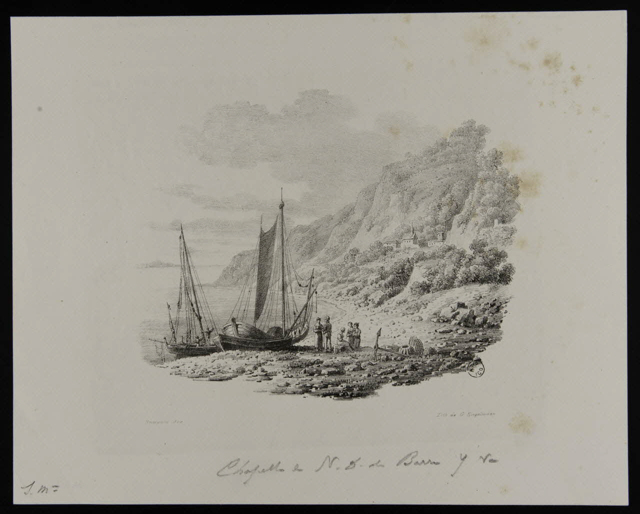 estampe Chapelle de N.D. de Barre 1968.37.112 Photo