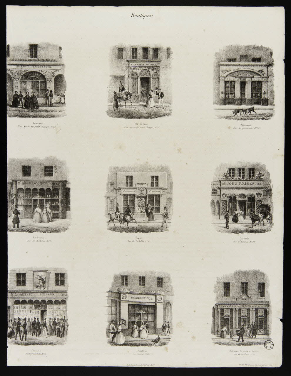 estampe Boutiques. 1968.37.136 Photo