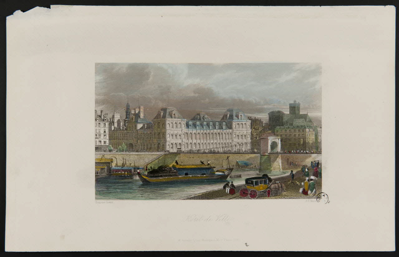 estampe Hotel de Ville. 1968.37.28 Photo