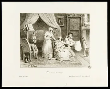estampe Un an de mariage. 1968.37.39 Photo
