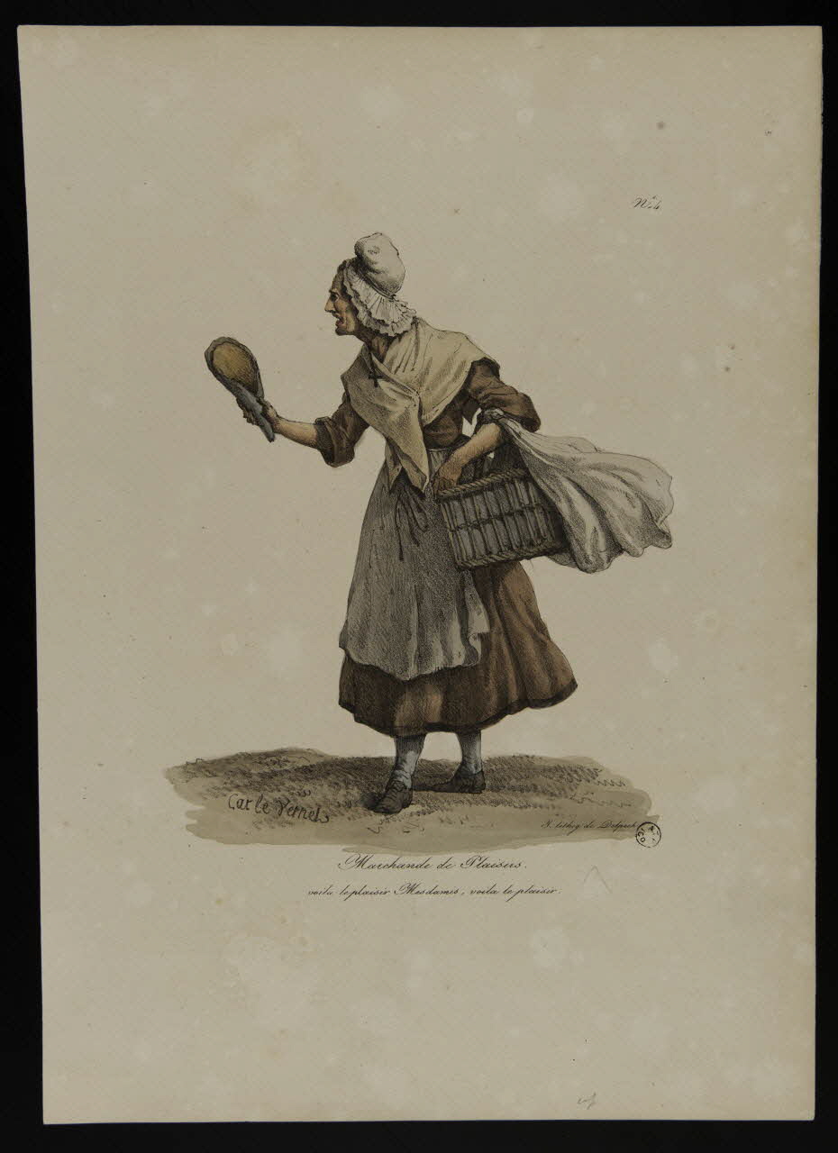 estampe Marchande de Plaisirs. 1968.37.45 Photo