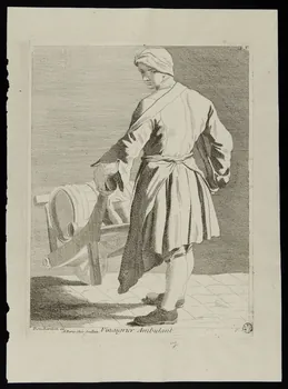 estampe Vinaigrier Ambulant. 1968.37.56  Photo